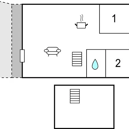 Tatil Evi Two-bedroom In Vaggerlose
